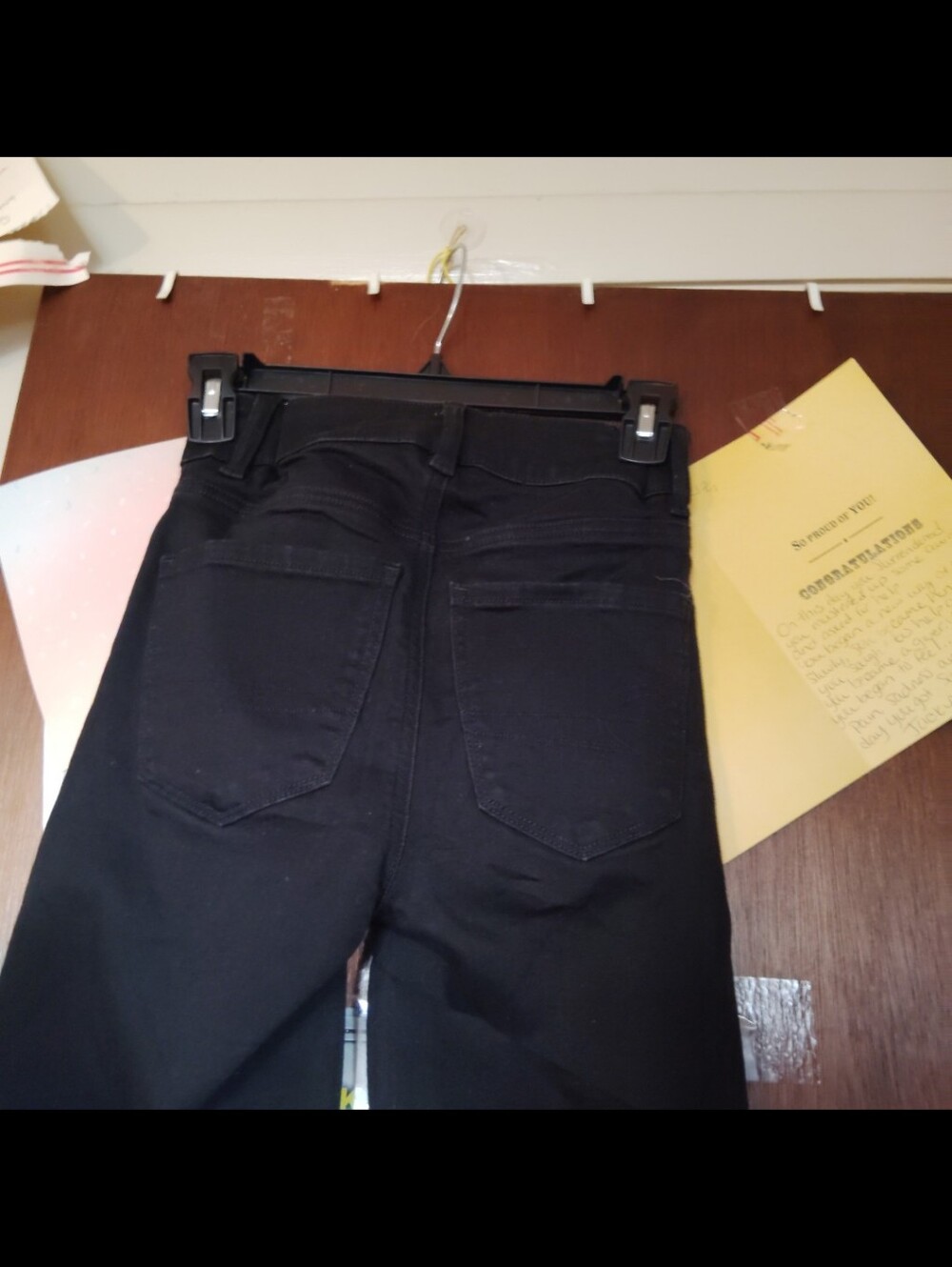 AMERICAN EAGLE Super High Rise Flare - Next Level Stretch Size 000 - Picture 12 of 14